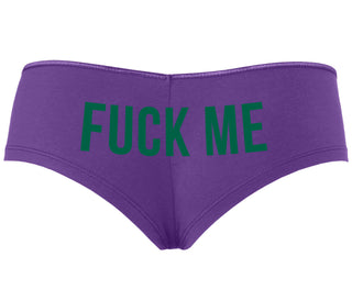 Fuck Me - Purple Boyshort