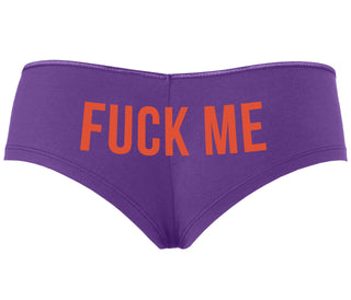 Fuck Me - Purple Boyshort