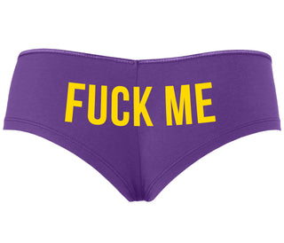 Fuck Me - Purple Boyshort