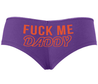 Fuck Me Daddy - Purple Boyshort