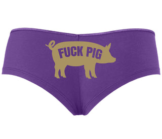 Fuck Pig - Purple Boyshort
