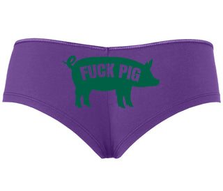 Fuck Pig - Purple Boyshort