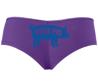 Fuck Pig - Purple Boyshort