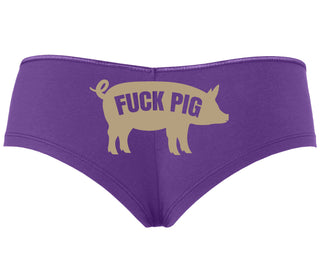 Fuck Pig - Purple Boyshort