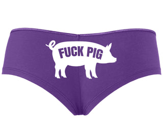 Fuck Pig - Purple Boyshort