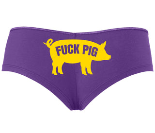 Fuck Pig - Purple Boyshort