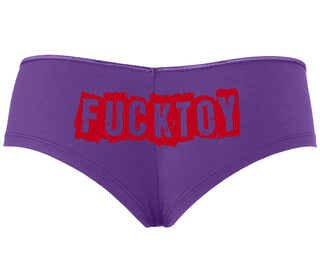 Fuck Toy - Purple Boyshort