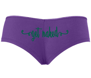 Get Naked - Purple Boyshort