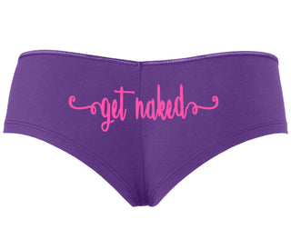 Get Naked - Purple Boyshort