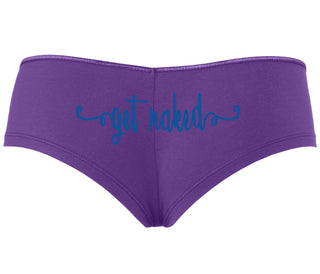 Get Naked - Purple Boyshort