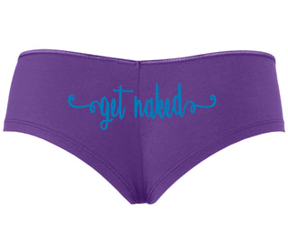 Get Naked - Purple Boyshort