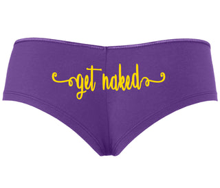 Get Naked - Purple Boyshort