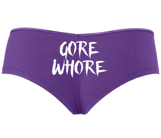 Gore Whore - Purple Boyshort