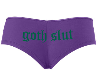 Goth Slut - Purple Boyshort