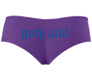 Goth Slut - Purple Boyshort