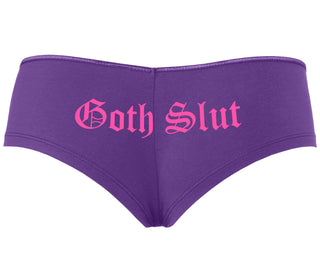 Goth Slut - Purple Boyshort