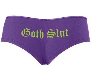 Goth Slut - Purple Boyshort