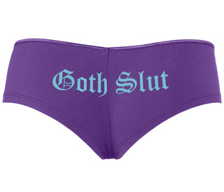 Goth Slut - Purple Boyshort