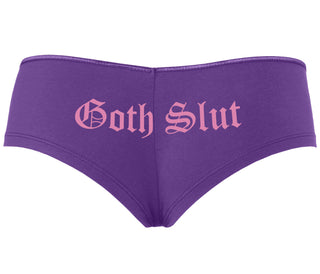 Goth Slut - Purple Boyshort