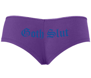 Goth Slut - Purple Boyshort
