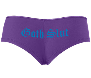 Goth Slut - Purple Boyshort