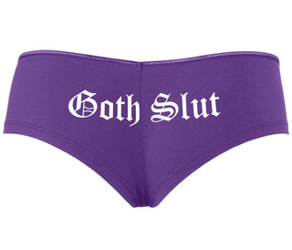 Goth Slut - Purple Boyshort