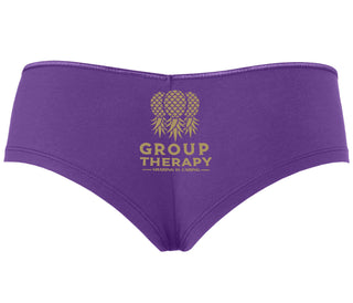 Group Therapy - Sharing Is Caring - Purple Boyshort