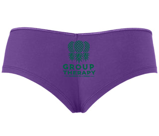 Group Therapy - Sharing Is Caring - Purple Boyshort