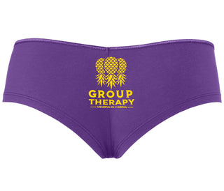 Group Therapy - Sharing Is Caring - Purple Boyshort