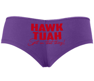 Hawk Tuah Spit On That Thing - Purple Boy Short