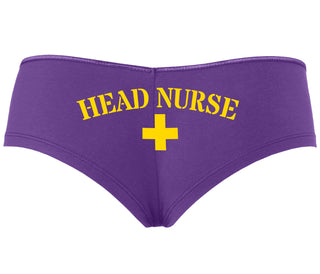 Head Nurse - Purple Boyshort