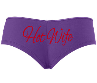 Hotwife - Purple Boyshort