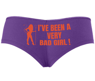 I've Been A Very Bad Girl - Purple Boyshort
