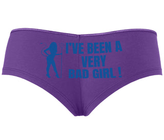 I've Been A Very Bad Girl - Purple Boyshort