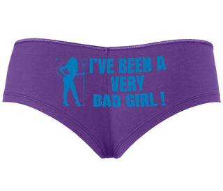 I've Been A Very Bad Girl - Purple Boyshort