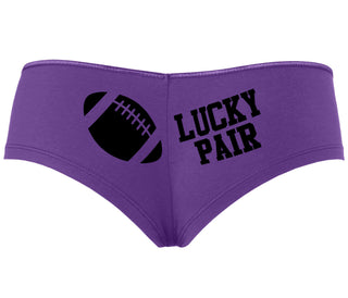 Lucky Pair - Football - Purple Boyshort