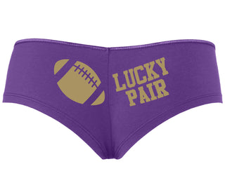 Lucky Pair - Football - Purple Boyshort