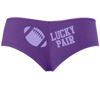 Lucky Pair - Football - Purple Boyshort