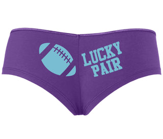 Lucky Pair - Football - Purple Boyshort