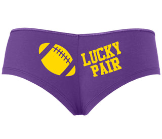 Lucky Pair - Football - Purple Boyshort