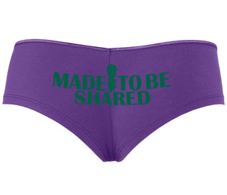 Made To Be Shared - Purple Boyshort