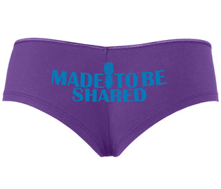 Made To Be Shared - Purple Boyshort