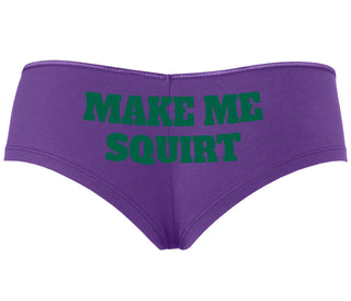 Make Me Squirt - Purple Boyshort
