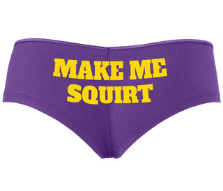 Make Me Squirt - Purple Boyshort