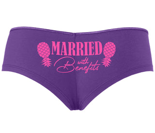Married With Benefits - Purple Boyshort