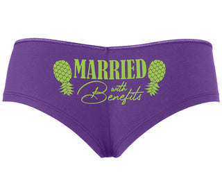 Married With Benefits - Purple Boyshort
