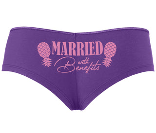 Married With Benefits - Purple Boyshort