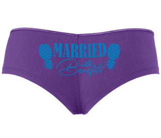 Married With Benefits - Purple Boyshort