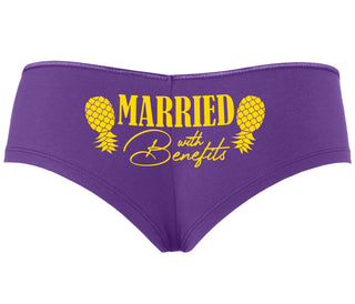 Married With Benefits - Purple Boyshort