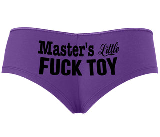 Master's Little Fuck Toy - Purple Boyshort